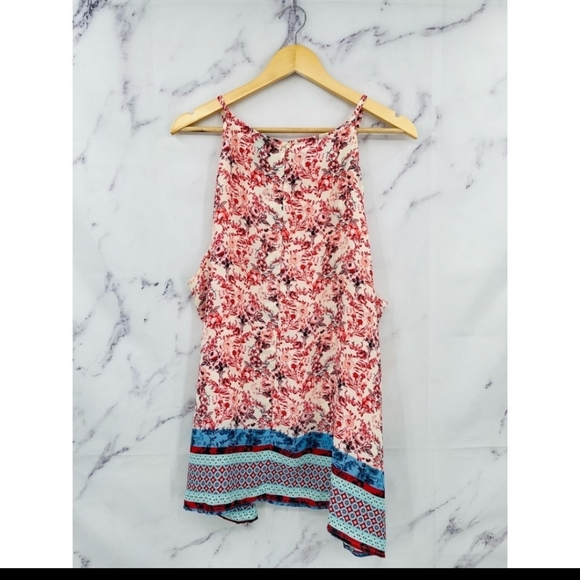 Rue21+ Floral Lace Halter Tank Top - Picture 6 of 6